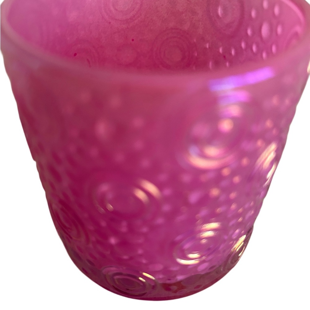 Pink Textured Glass Home Decor - Picture 5 of 5